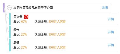 庆阳市黄氏食品有限责任公司 工商信息与财务咨询服务全解析